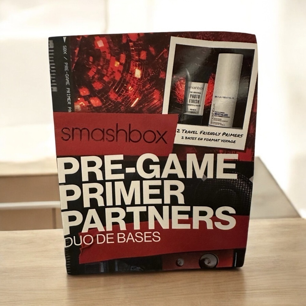 Smashbox Pregame Partners Primer photofinish Revitalize travel size